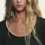 Formed Necklace Gold