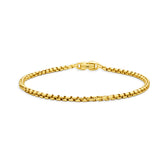Box Chain Bracelet Gold
