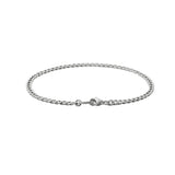 Curb Bracelet Silver