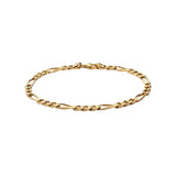 Figaro Bracelet Gold