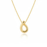 Formed Necklace Gold