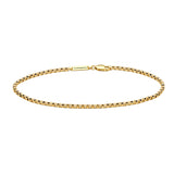 Square Chain Bracelet Gold