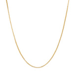 Square Chain Necklace Gold