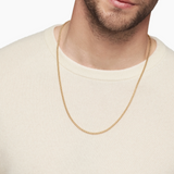 Wheat Chain Necklace Gold