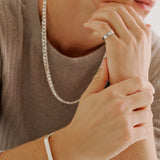 ID Cuff Silver