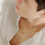 Arc Necklace Gold
