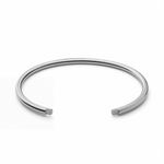 Arc Bracelet Polished Silver