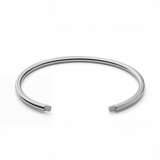 Arc Bracelet Polished Silver