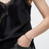 Bangle Bracelet Polished Gold