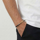 Bangle Bracelet Two-Tone