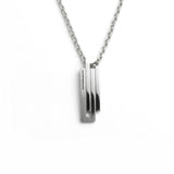 Bound Necklace Silver