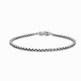 Box Chain Bracelet Silver