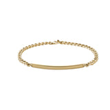 Chain ID Bracelet Gold