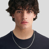 Chain ID Necklace Silver