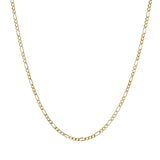 Figaro Necklace Solid Gold