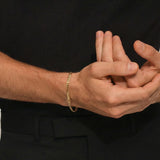 Figaro Bracelet 14K Gold