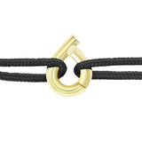 Formed Cord Bracelet Gold