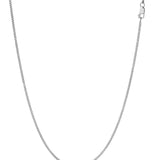 Curb Necklace Silver