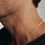 Curb Necklace Gold