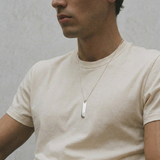 Line Tag Necklace