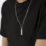 Line Tag Necklace