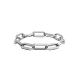 Link Chain Perforated Bracelet