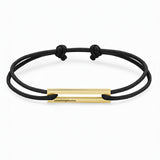 Narrow Rectangle Bracelet Gold