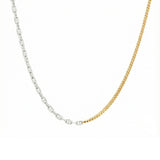 Duo Necklace Two-Tone