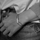 Deck Bracelet Brushed Silver