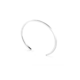 Edge Bracelet Brushed Silver / 3mm