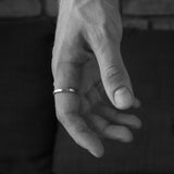 Edge Ring Brushed Silver / 2,5mm