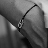 Link Bracelet Brushed Silver
