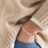 Bangle Bracelet Polished Gold