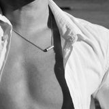 Cable Chain Necklace Polished Silver