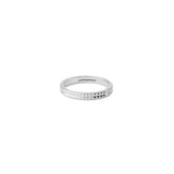 Edge Ring Polished Silver / Pyramid