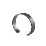 Edge Bracelet Black Silver / 13mm