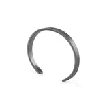 Edge Bracelet Black Silver / 6mm