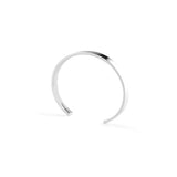 Edge Bracelet Polished Silver / 6mm