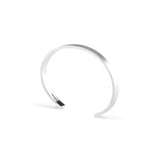 Edge Bracelet Brushed Silver / 6mm