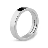 Edge Ring Polished Silver / 5mm