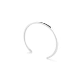 Edge Bracelet Polished Silver / 3mm