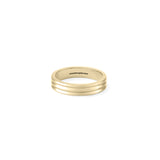 Edge Ring Polished Gold / Horizontal
