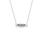 Kyoto Necklace Polished Silver