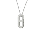 Link Necklace Polished Silver