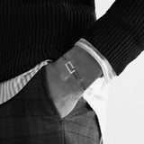 Split Bracelet Polished Silver